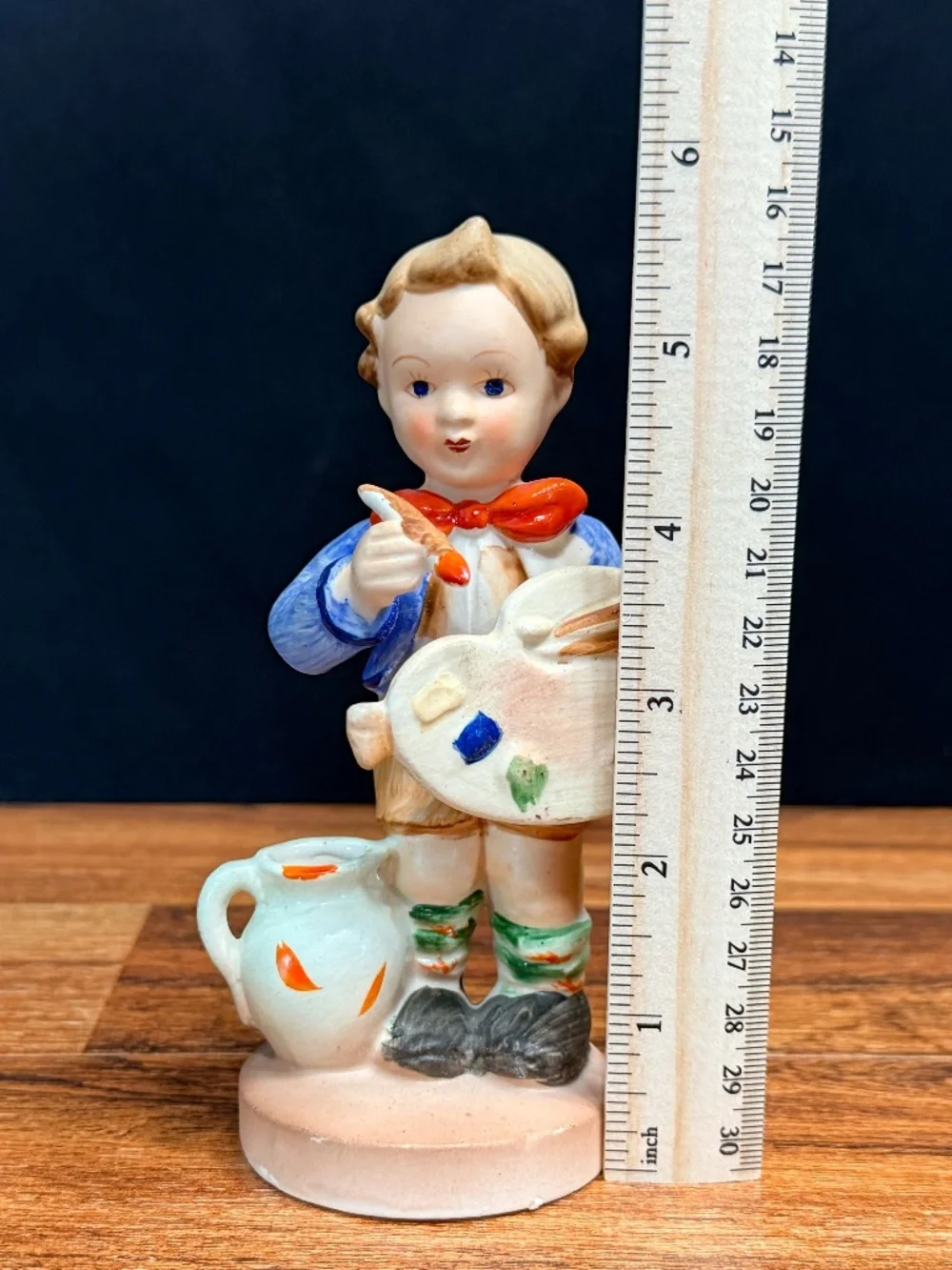 SONSCO Artist Boy Painting Figurine